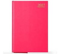 G4GADGET A5 2027 Week to View Pink Diary Hardback