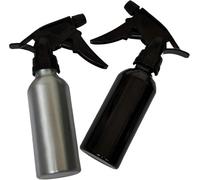 G4GADGET Aluminium Water Sprayer Empty Spray Bottles Pack of 2-200ml Refillable Trigger Mist Spray Bottle for Cleaning, Gardening, Hair Care, DIY, Plants, and Beauty Use - Lightweight - Assorted