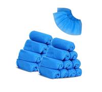 G4GADGET Disposable Shoe Cover (100 Pieces) - Non-Slip, Blue Anti-Slip Overshoes for Indoor/Outdoor Use - Shoes Safety with Textured Bottom - Ideal for Cleaning, Hygiene, and Protection