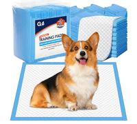 G4GADGET Dog Pads 60x60cm 40 Pack - Super Absorbent Puppy Training Pads | Leak-Resistant Disposable Pet Pee Mats | Fast-Dry Surface for Indoor Toilet & Crate Use
