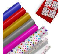 G4GADGET Gift Wrapping Paper Birthday Gift Wrap - Assorted Designs 16 Sheets 70cm X 50cm Large Sheets