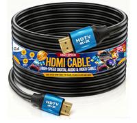G4GADGET High Speed HDMI Cable 5m, 4K/2K Ultra HD HDMI to HDMI Cable, Gold Plated Connectors, 3D, Ethernet - for PS5, PS4, Xbox, Laptop, TV, Monitor, Projector