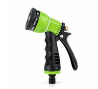G4GADGET Hose Pipe Spray Gun, Heavy Duty 8 Function Garden Hose Spray Nozzle with Non Slip Grip & Flow Control, High Pressure Water Sprayer for Plant Watering, Lawn, Car Washing & Pet Cleaning