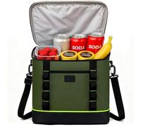 G4GADGET Insulated Lunch Bag Cooler 28L with Shoulder Strap - Large Leakproof Thermal Lunch Box for Adults Men Women, Reusable Cool Bag for Work, School, Picnic, Travel & Food Delivery