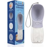 G4Gadget Portable Dog Water Bottle 350Ml Leak Proof Pet Dispenser For Travel And Walking