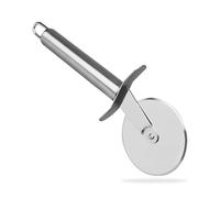 G4GADGET Premium Stainless Steel Pizza Cutter - 20cm x 6.5cm Pizza Slicer with Ergonomic Handle - Professional Pizza Wheel Cutter, Easy to Clean & Dishwasher Safe