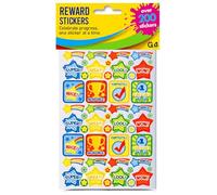 G4GADGET Reward Labels for Children - 300 Motivational Teacher Rewards on 6 Sheets | Well Done Praise for Kids, Potty Training, Classroom, School & Toddler Achievement Charts