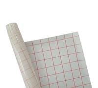 G4GADGET Book Cover Film Self Adhesive Book Covering Film Clear Sticky Back Plastic Book Cover Transparent (33cm x 3 Meter)