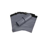 G4GOODS® 100 Grey Parcel Bags 10" x 14" Self Seal Postage Bags 254mm x 356mm Eco-Friendly Plastic Packaging Delivery Bag A4 Letter Mailing Bag Strong Waterproof Poly Mailers