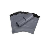 G4GOODS® 100 Grey Postage Bags 14" x 21" Self Seal Large Postal Bags 356mm x 533mm Strong Waterproof Large Mailing Bag Eco-Friendly Poly Mailers Parcel Delivery Bag