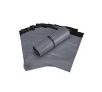 G4GOODS® 100 Large Grey Postage Bags 17" x 24" Self Seal Postal Bags 432mm x 610mm Strong Waterproof Mailing Bag Eco-Friendly Large Poly Mailers Parcel Delivery Bag