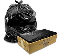 G4GOODS® 200 Large Black Bin Bags Heavy Duty for Household Garbage Capacity 100L-Strong Refuse Sacks-Black Bin Liners for Everyday use Office Kitchen Restaurant-Rubbish Garbage Bags 46x74x99cm