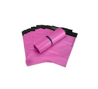 G4GOODS® 50 Pink Postage Bags 9'' x 12'' Self Seal Strong Waterproof Poly Envelopes Postal Bag 228 x 305 mm CD DVD Mailer Best for Couier Bags