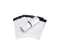 G4GOODS® 50 White Postage Bags 9'' x 12'' Self Seal Strong Waterproof Poly Envelopes Postal Bag CD DVD Mailer Best for Couier Bags