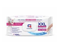 G4GOODS Extra Large Scented Wet Wipes,100 Count (Pack of 1) Flower Garden Cleaning Wipes, Multi Surface Disinfectant, Kills 99.99% Germs, Thick Cloth Wipes for Kitchen, Bathroom & Hands, Alcohol Free