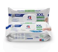 G4GOODS Extra Large Scented Wet Wipes 200 Count (Pack of 2) White Soap Freshness Cleaning Wipes Multi Surface Disinfectant Kills 99.99% Germs Thick Wipes for Kitchen, Bathroom & Hands Alcohol Free