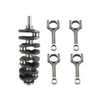 G4KH G4KF Crankshaft & Connecting Rods Set Compatible For Hyundai Genesis Coupe Kia Optima Sorento 2.0L 2012-16 Part 231112G400 23111-2G400