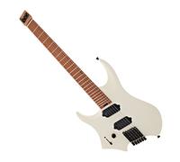 G4M 529 Headless Left Handed Electric Guitar Ivory