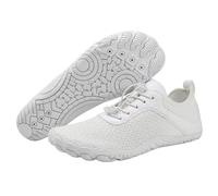 G4ZS5Z0G1 Barefoot Grounded Footwear for Women Men, Non Slip Wide Toe Box Hiking Water Shoes, Healthy(White,6 Women/4 Men)