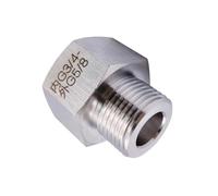G5/8" Male to Female M16 20 22 1/2" 3/4" 5/8" NPT Hex Reducer Bushing 304 Stainless Steel Adapter 1Pcs(G1l2 BSPP Female)