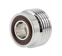 G5/8 Scuba Tank Valve Converter DIN to For Yoke Chrome Plated Brass Dual O-Ring Design for Diving Equipment Use