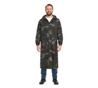 G5 APPAREL Adults Long Camouflage Waterproof Rain Coat Camo Cagoul Trench Mac