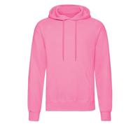 G5 APPAREL Adults Unisex Cotton Plain Pullover Hoodie Pink