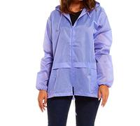 G5 APPAREL Adults Unisex Lightweight Showerproof Plain Kagools for Men & Women in Regular & Plus Sizes S ~ 5XL (Purple, XXL)