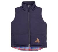 G5 APPAREL Children’s Country Life Gilet Embroidered Tractor Pony Pheasant Bodywarmer