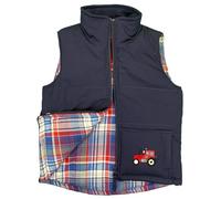 G5 APPAREL Children’s Country Life Gilet Embroidered Tractor Pony Pheasant Bodywarmer