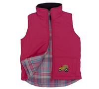 G5 APPAREL Children’s Country Life Gilet Embroidered Tractor Pony Pheasant Bodywarmer