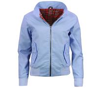 G5 APPAREL Ladies Classic Vintage Scooter Harrington Bomber Jacket | Tartan Lined | Biker