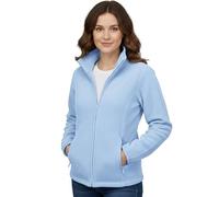 G5 APPAREL Ladies Fleece Top Jacket with Full Zip Closure & Zipped Pockets - Soft Polyester Lightweight Outdoor Casual Zip-Up