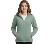 G5 APPAREL Ladies Fleece Top Jacket with Full Zip Closure & Zipped Pockets - Soft Polyester Lightweight Outdoor Casual Zip-Up