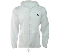 G5 APPAREL Lawn Bowling White Kagool Cagoule Unisex Hooded Rain Jacket Bowls (2XL)