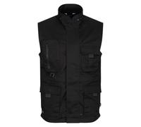 G5 APPAREL Mens Durable Multi-Pocket Utility Waistcoat Casual Workwear Professional Bodywarmer Outdoor Camping Hiking Walking Vest Windbreaker Jacket Cotton Gilet