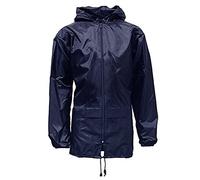 G5 APPAREL Unisex Kids Plain Lightweight Showerproof Kagool