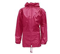 G5 APPAREL Unisex Kids Plain Lightweight Showerproof Kagool