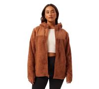 G5 APPAREL Womens Teddy Bear Fleece Hoodie Full Zip Sherpa Warm Jacket Top