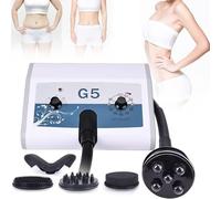 G5 Electric Slimming Massager, G5 Vibration Body Massager Machine, Electric Full Body Shaper, Handheld Body Management Machine with 5 Massage Heads