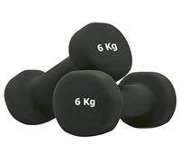 G5 HT SPORT Neoprene Dumbbells for Gym and Home Gym, Non-Slip 0.5 to 6 kg, Pair or Single (2 x 6 kg)
