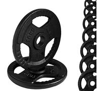 G5 HT SPORT Olympic Cast Iron Discs Hole Diameter 50 mm | 1.25 to 25 kg | for Gym, Home Gym, for Dumbbells and Barbells | Weight Lifting and Weight Lifting Tools (1 x 2.5 kg)