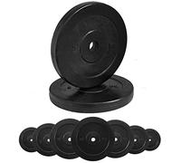 G5 HT SPORT Rubber Cast Iron Discs Diameter 25 mm Hole for Gym and Home Gym from 0.5 to 20 kg for Dumbbells and Barbells (1 x 5 kg)..