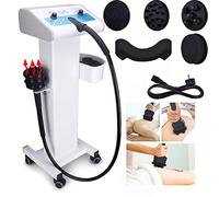 G5 Vibrating Massage Machine with Stand Table, 5 in 1 Body Slimming Beauty Machine Fat Burning Machine Muscle Relaxation Full Body Massager
