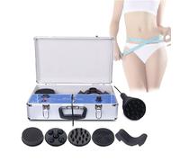 G5 Vibration Body Massager with 5 Massager Heads, Portable Cellulite Remove Deep Tissue Massage, Physical Vibrating Full Body Massager Machine for Home Salon Use
