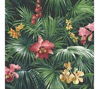 G56434 - Global Fusion Multicoloured Plants Galerie Wallpaper