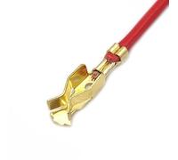 G59 Automobile Crimping Terminal Wiring Harness Connector Copper Splice Pin Contact Lamp Holder With Cable DJD028-2(10 Pcs)