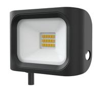G6-10W-S Black Mains-Powered Cool White Integrated Led Without Sensor Floodlight 1000Lm