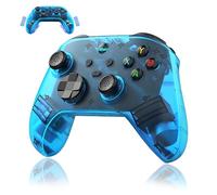G6 Wireless Gaming Controller,Bluetooth 5.3 PC Controller,5 Connection Modes,Six-Axis Motion Control,Multi-Platform Compatibility,Android 6.0,3D Joystick,Gamepad for Customisable Buttons (Blue)