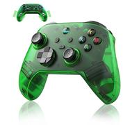 G6 Wireless Gaming Controller,Bluetooth 5.3 PC Controller,5 Connection Modes,Six-Axis Motion Control,Multi-Platform Compatibility,Android 6.0,3D Joystick,Gamepad for Customisable Buttons (Green)